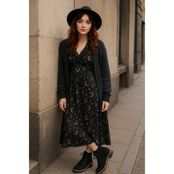 Kensie 9 Boots Kasha Combat Lace Up Zip Vegan Suede Chunky Lug Platform Shoes - Picture 16 of 16